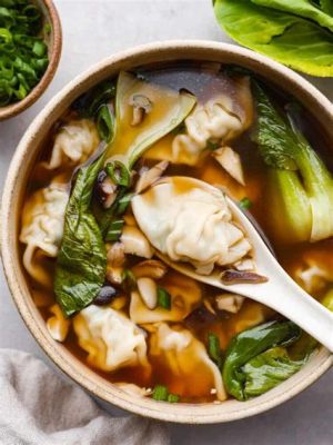  ¿Es la sopa de fideos Ji'an Wontons el manjar secreto para un alma feliz? Un paseo por los sabores de la tradición china